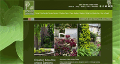Desktop Screenshot of polleygardendesign.com